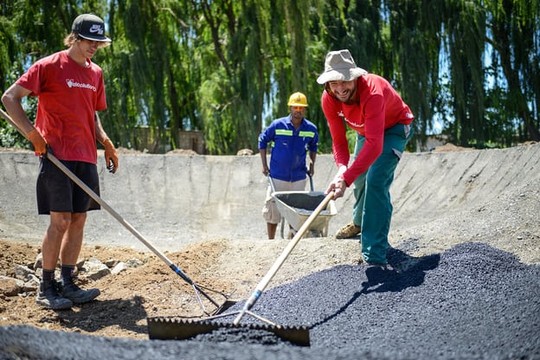 Bild von «Pump for peace» – Ein Bike-Track für Lesotho