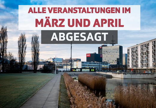 Bild von Alle Veranstaltungen im März und April abgesagt