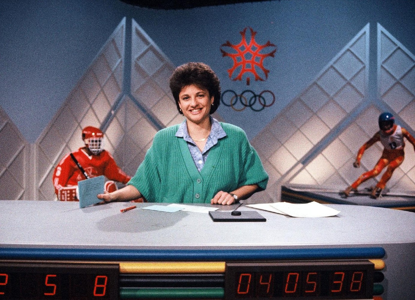 Foto: Fiammetta Devecchi im Sportstudio