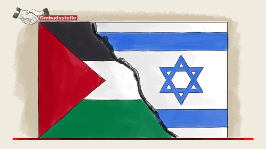 Bild von «Echo der Zeit»: Framing in Bericht über Gaza?