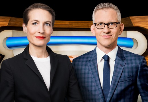 Bild von «Rundschau»: Neues Moderations-Duo mit Franziska Ramser und Gion-Duri Vincenz