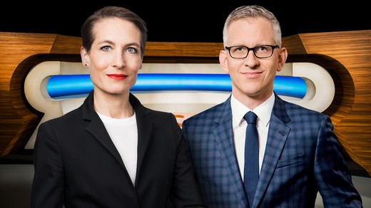 Bild von «Rundschau»: Neues Moderations-Duo mit Franziska Ramser und Gion-Duri Vincenz