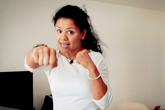 Bild von «Reporter»: Die Boxerin