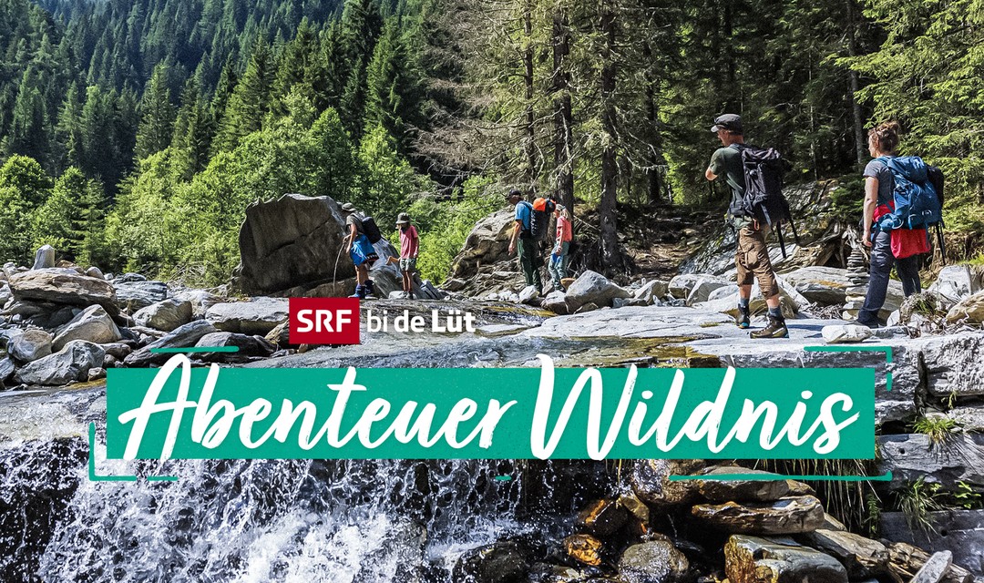 Keyvisual «SRF bi de Lüt – Abenteuer Wildnis»