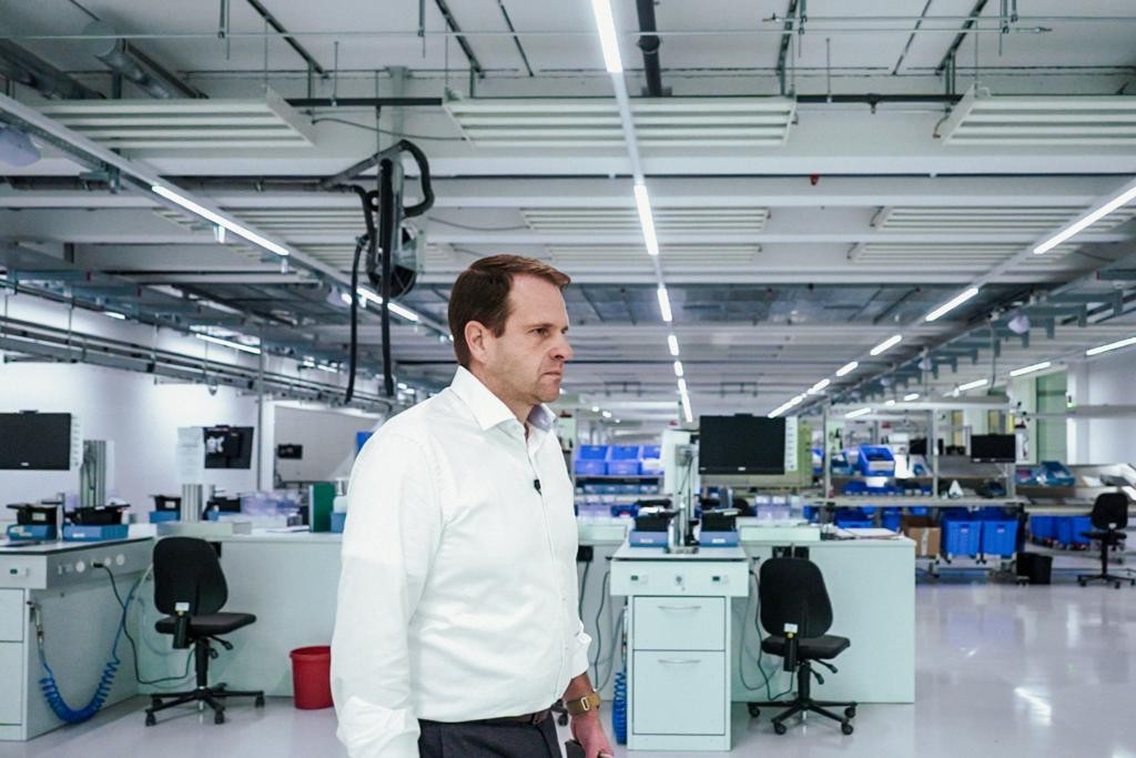 Adrian Steiner, Geschäftsführer der Firma Thermoplan, die exklusiv Kaffeemaschinen für Starbucks weltweit produziert