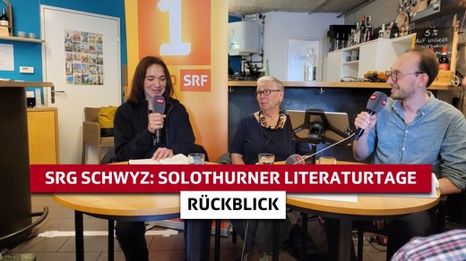 Teaserbild von Mit der SRG Schwyz im SRF-Studio der Solothurner Literaturtage