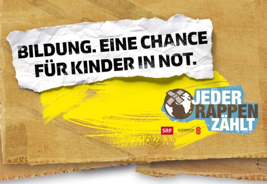 Bild von «Jeder Rappen zählt» 2017: Bildung. Eine Chance für Kinder in Not