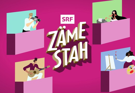 Bild von «Zäme stah» – Eine Bühne für Schweizer Kulturschaffende