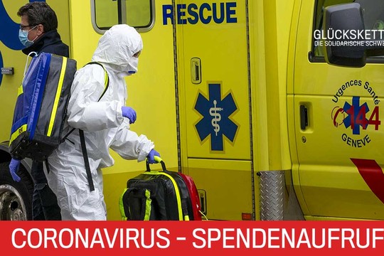 Bild von Coronavirus: Glückskette sammelt für Menschen in Not