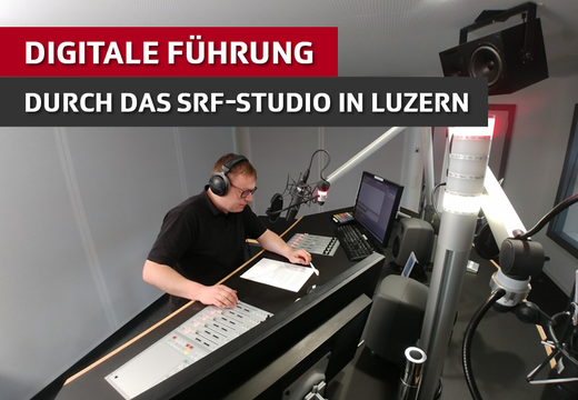 Bild von Digitale Führung durch das SRF-Studio in Luzern