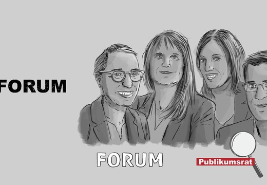 Bild von Im Fokus des Publikumsrats: «Forum»