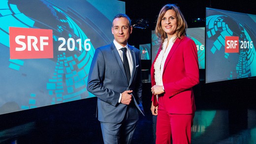 Bild von «SRF 2016» – Der Jahresrückblick mit Cornelia Boesch und Mario Grossniklaus