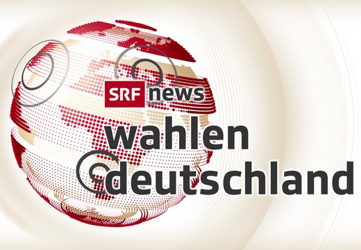 Bild von SRF mit umfassender Berichterstattung zur Bundestagswahl