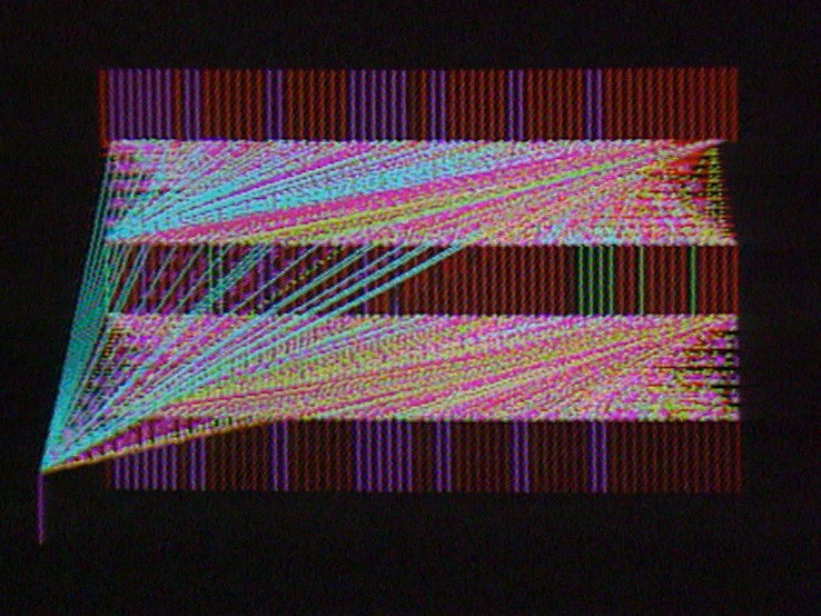 Foto eines neuronalen Netzes der KI