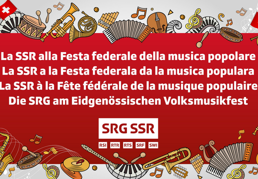 Bild von Die SRG als Medienpartnerin des Eidgenössischen Volksmusikfestes