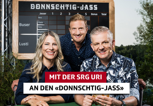 Bild von Mit der SRG Uri an den «Donnschtig-Jass» in Bürglen oder Unterschächen