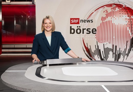 Bild von «SRF Börse»: Sina Freiermuth stösst neu zum Moderationsteam