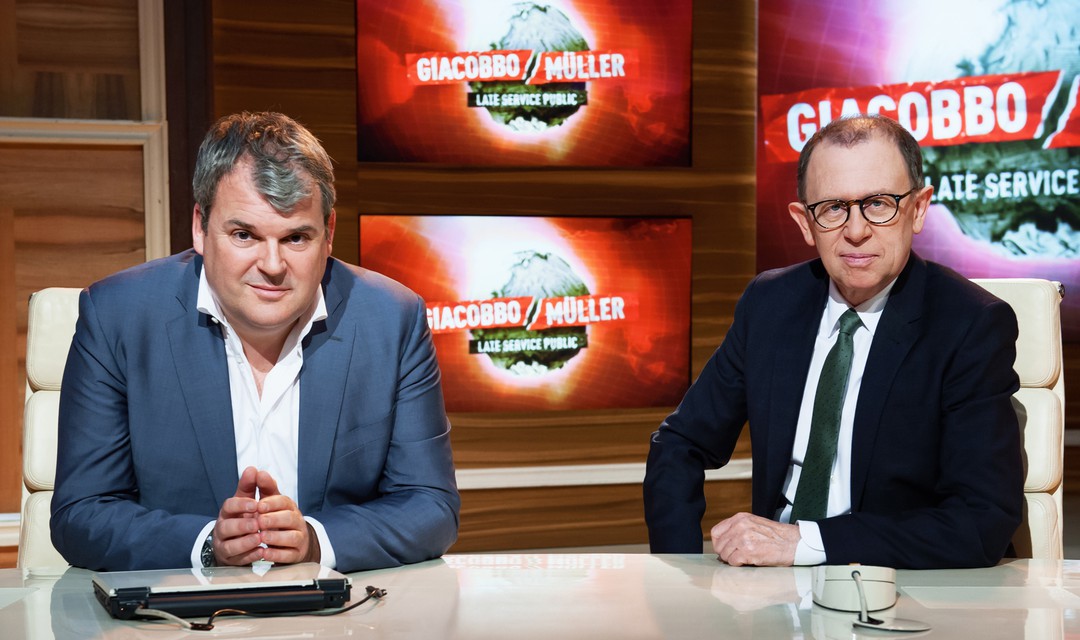 Satire-Duo Mike Müller und Viktor Giacobbo.