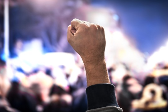 Bild von #BlackLivesMatter im Radio, am TV und online