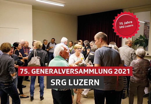 Bild von SRG Luzern: Generalversammlung 2021 mit 75. Jubiläum