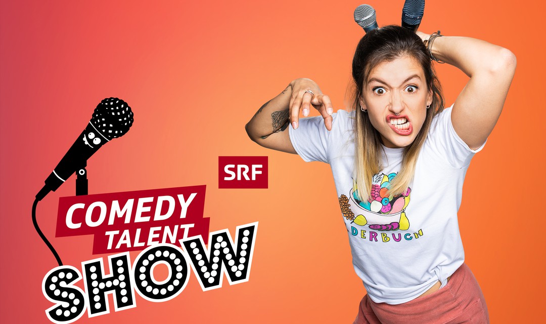 Keyvisual Comedy Talent Show mit Lisa Christ