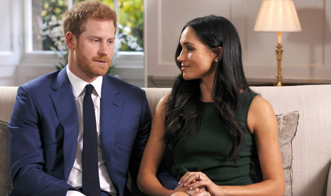 Prinz Harry mit Ehefrau Meghan Markle