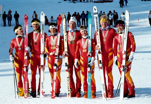 Bild von «DOK»: Skistars im Goldrausch – Der Triumph von Crans-Montana