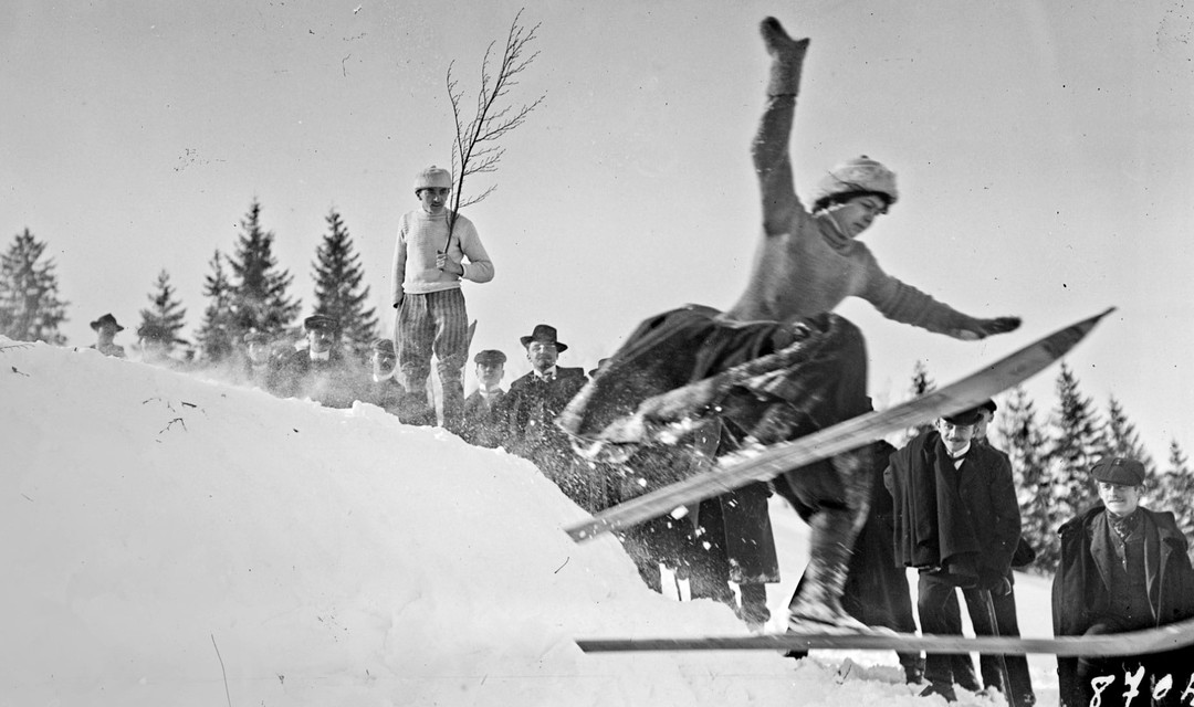 Ausschnitt aus der Dokumentarfilm «Die Ski-Saga».