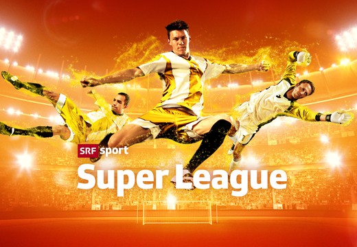 Bild von SRF zeigt die Super League neu am Samstagabend live