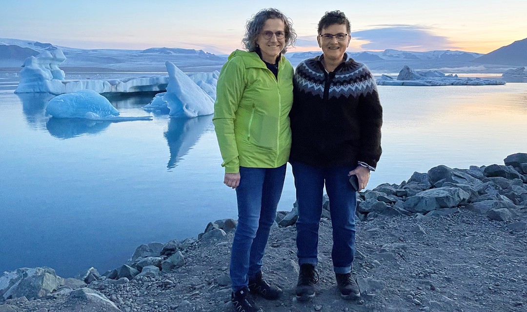 Erna Köfer und Vreni Chervet