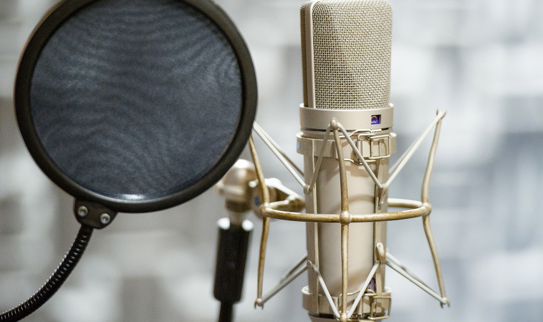 Mikrofon im Studio