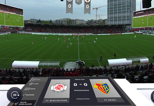 Bild von Virtueller Logenplatz beim Schweizer Cupfinal