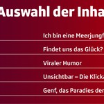 Grafik: Auswahl der Inhalte