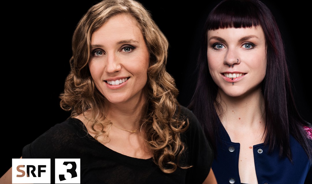 Porträts von Florence Fischer und Rika Brune, den neuen Moderatorinnen von Radio SRF