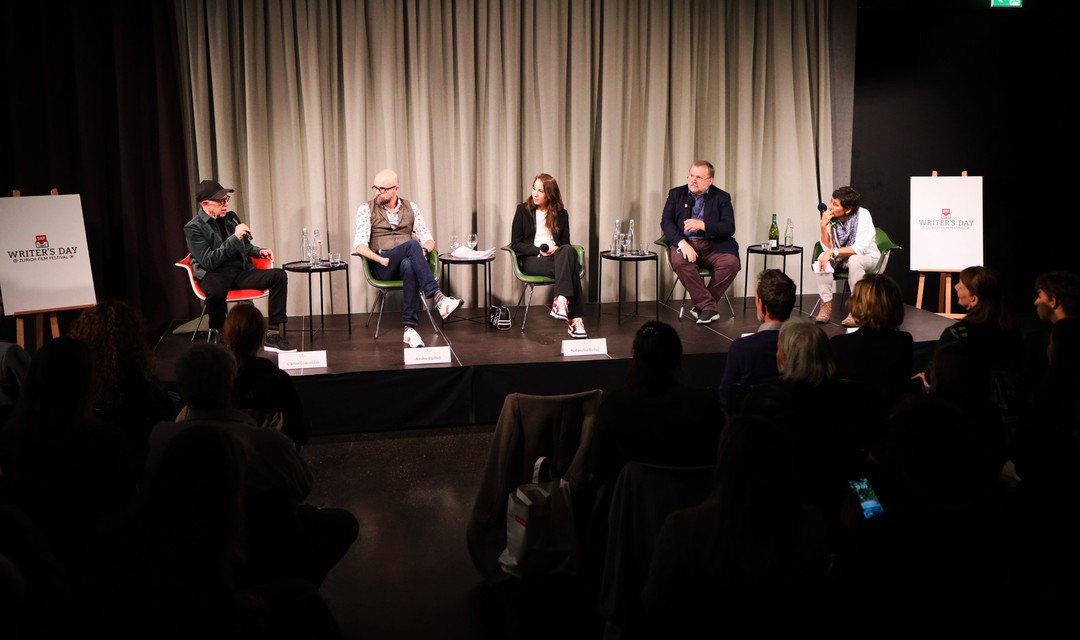 Viktor Giacobbo, André Küttel, Natascha Beller, Prof. Dr. Willibald Ruch und Monika Schärer