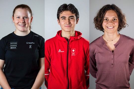 Bild von «SRF 3 Best Talent Sport»: Die drei Nominierten