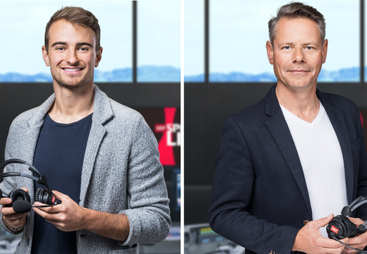 Bild von Nico Müller und Oliver Sittler ergänzen SRF-Team für die Formel 1