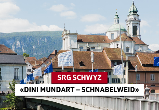 Bild von Mit der SRG Schwyz an die Live-Sendung «Dini Mundart – Schnabelweid»