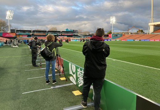 Bild von Mit der SRG-Crew unterwegs an der Fussball-WM in Neuseeland