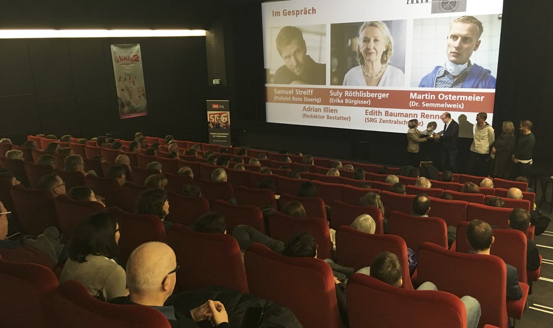 Public viewing «Der Bestatter» im Kino Seehof in Zug