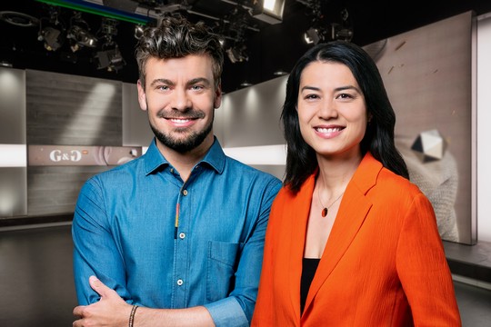Bild von Tanya König und Michel Birri neu im Moderationsteam von «Gesichter und Geschichten»