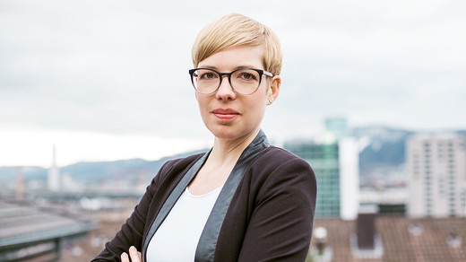 Bild von Bettina Hamilton-Irvine:  «Man darf der Leserschaft durchaus auch etwas zumuten»