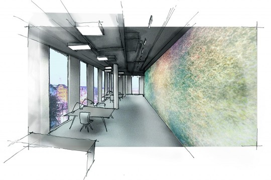 Bild von Erste Blicke ins neue Basler SRG-Studio