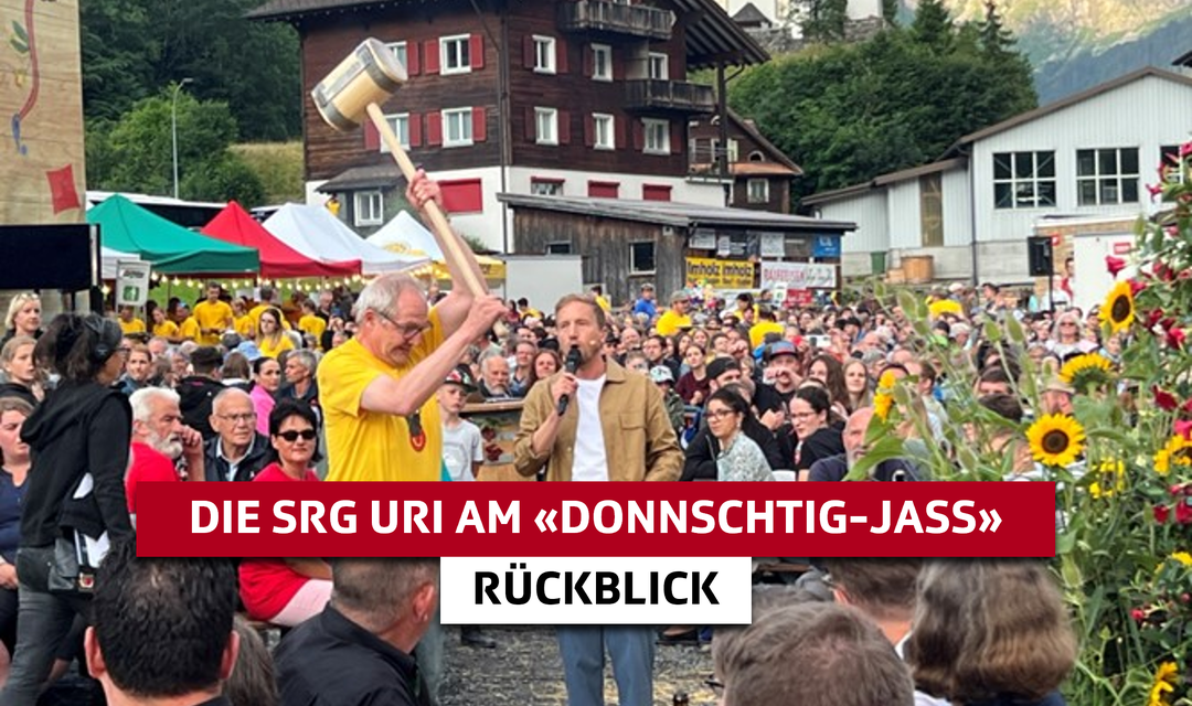 Rückblick Titelbild Donnschtig-Jass SRG Uri