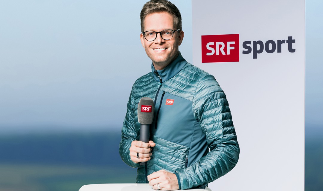 Porträt von SRF Sportmoderator Olivier Borer