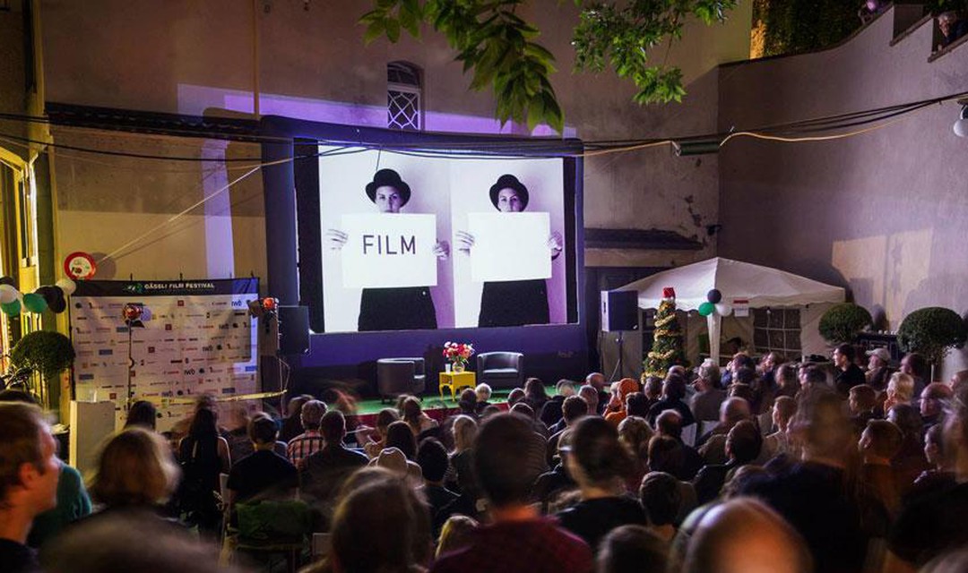 Kinovorführung am Gässli-Filmfestival