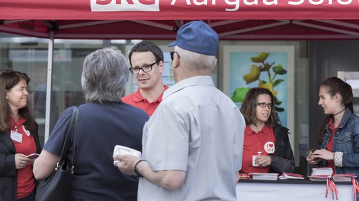 Bild von Die SRG AG SO ist unterwegs