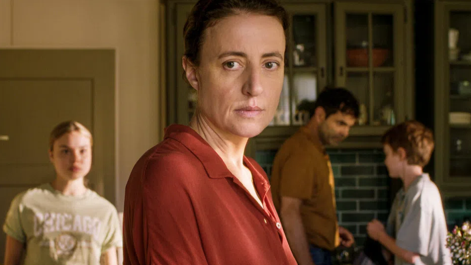 Ausschnitt aus dem Film im Kamin