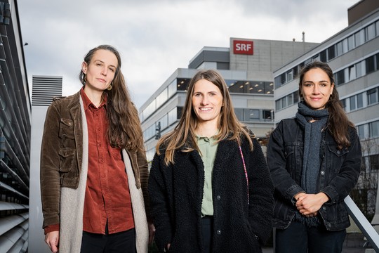 Bild von Fiona Endres, Nicole Vögele und Anielle Peterhans sind Journalistinnen des Jahres