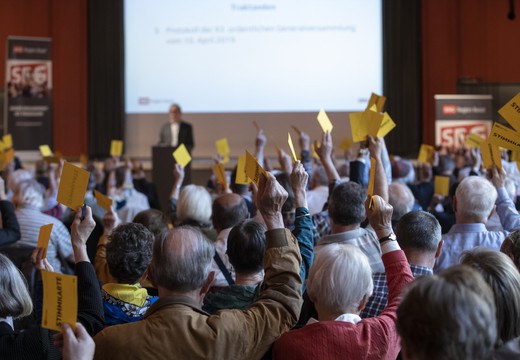 Bild von Eindrücke der ausserordentlichen Generalversammlung vom Mittwoch, 22. Mai 2019